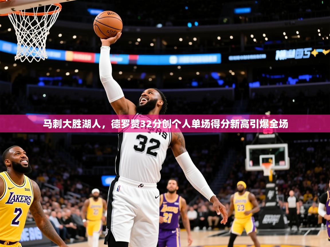 2025 意昂体育注册马刺大胜湖人，德罗赞32分创个人单场得分新高引爆全场